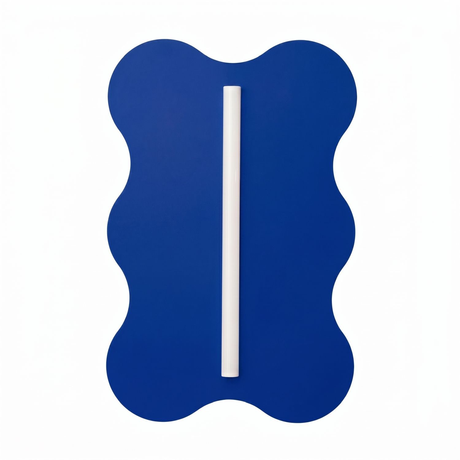 Licht-Erlebnisse Wandleuchte LENZ, ohne Leuchtmittel, Metall H: 66 cm Ultramarin Modern