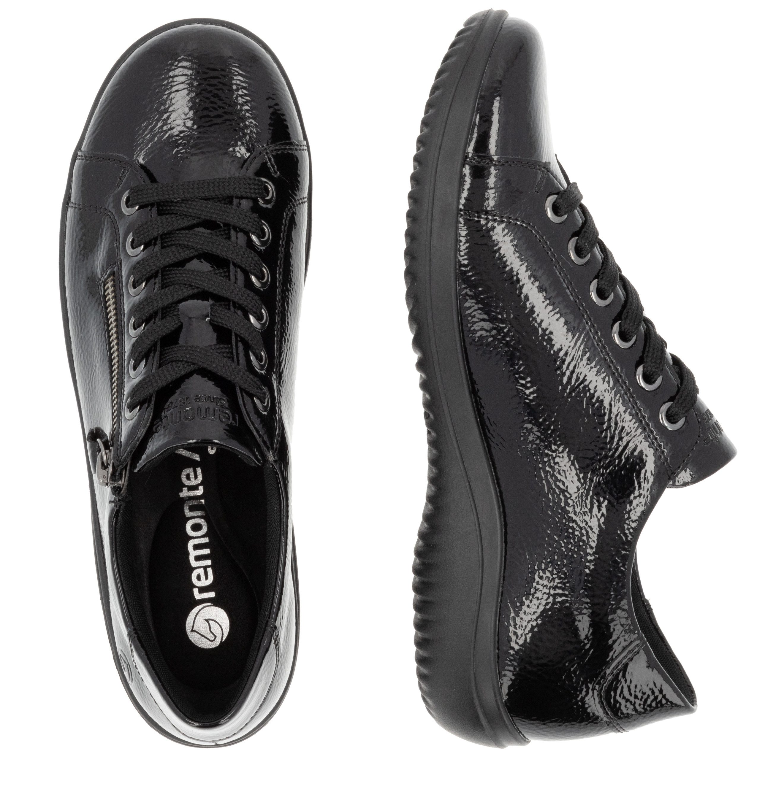 Remonte Keilsneaker, Freizeitschuh, Halbschuh, Komfortschuh mit herausnehmbarer Einlage