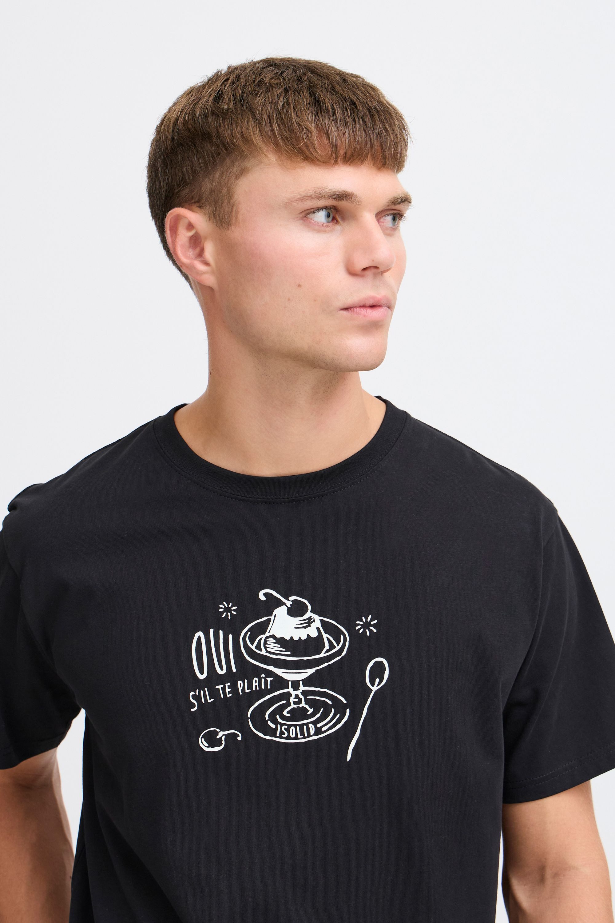 !Solid T-Shirt SDNolan Lässiges T-Shirt mit Print