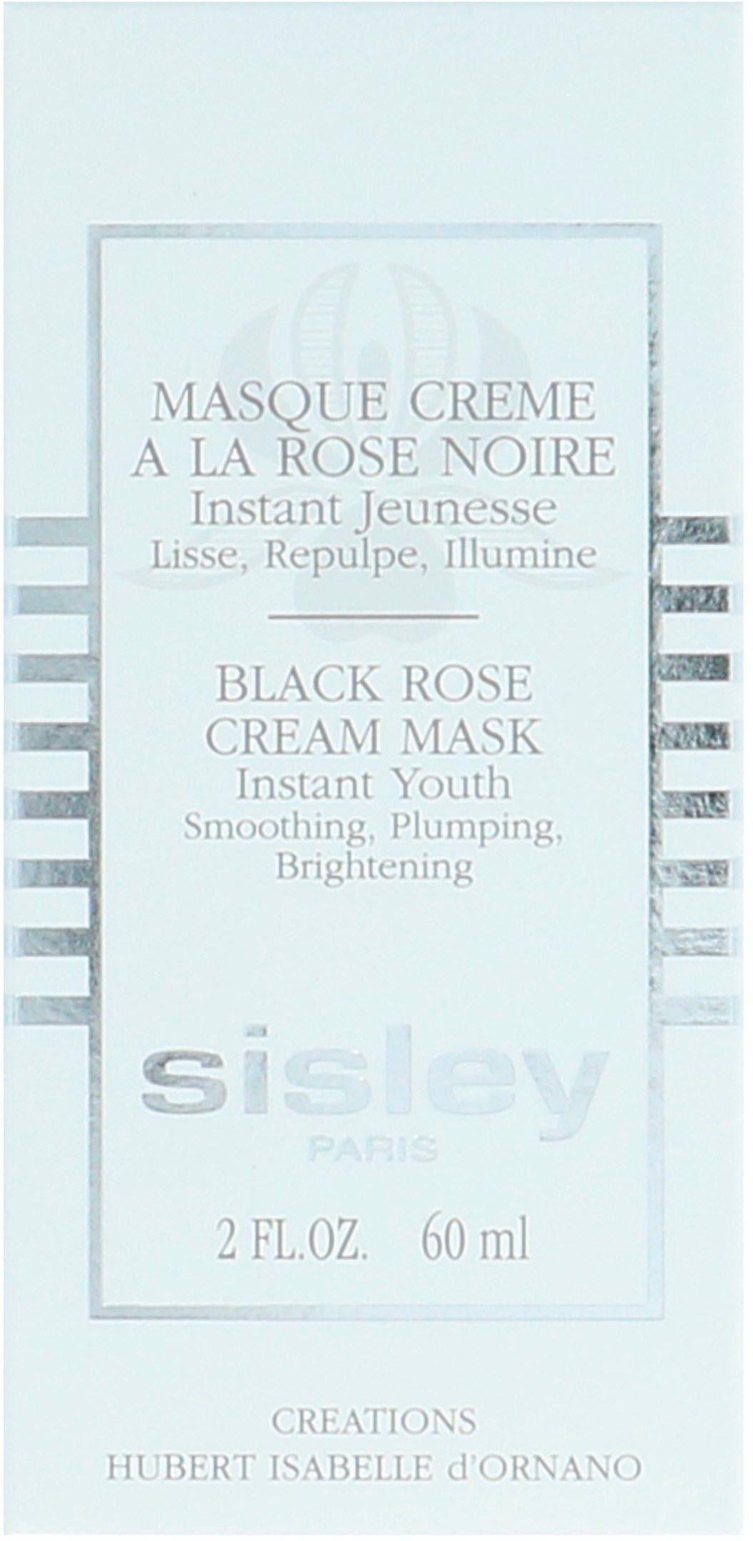 Cream Rose sisley Black Mask Gesichtsmaske
