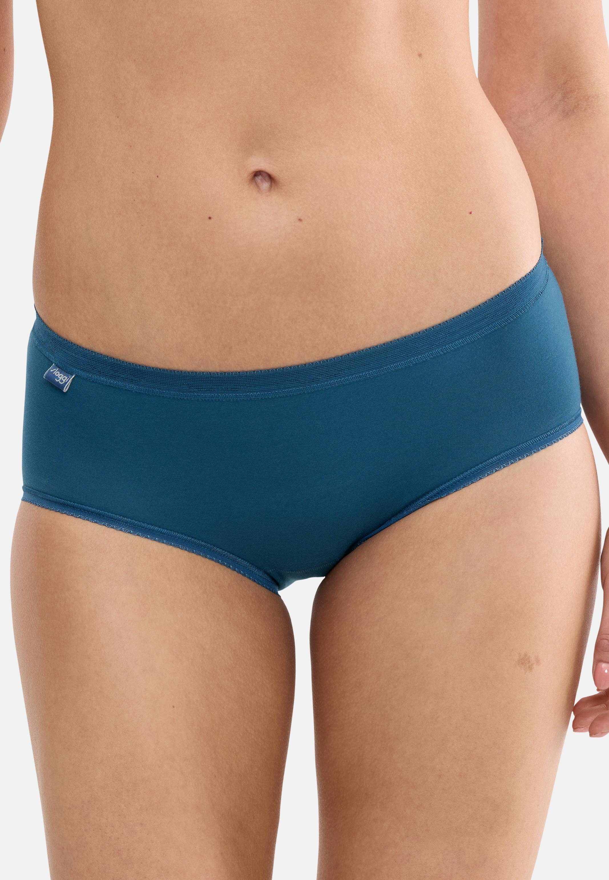sloggi Midislip 3er Pack Basic+ (Spar-Set, 3-St) Midi Slip - Baumwolle - Atmungsaktiv