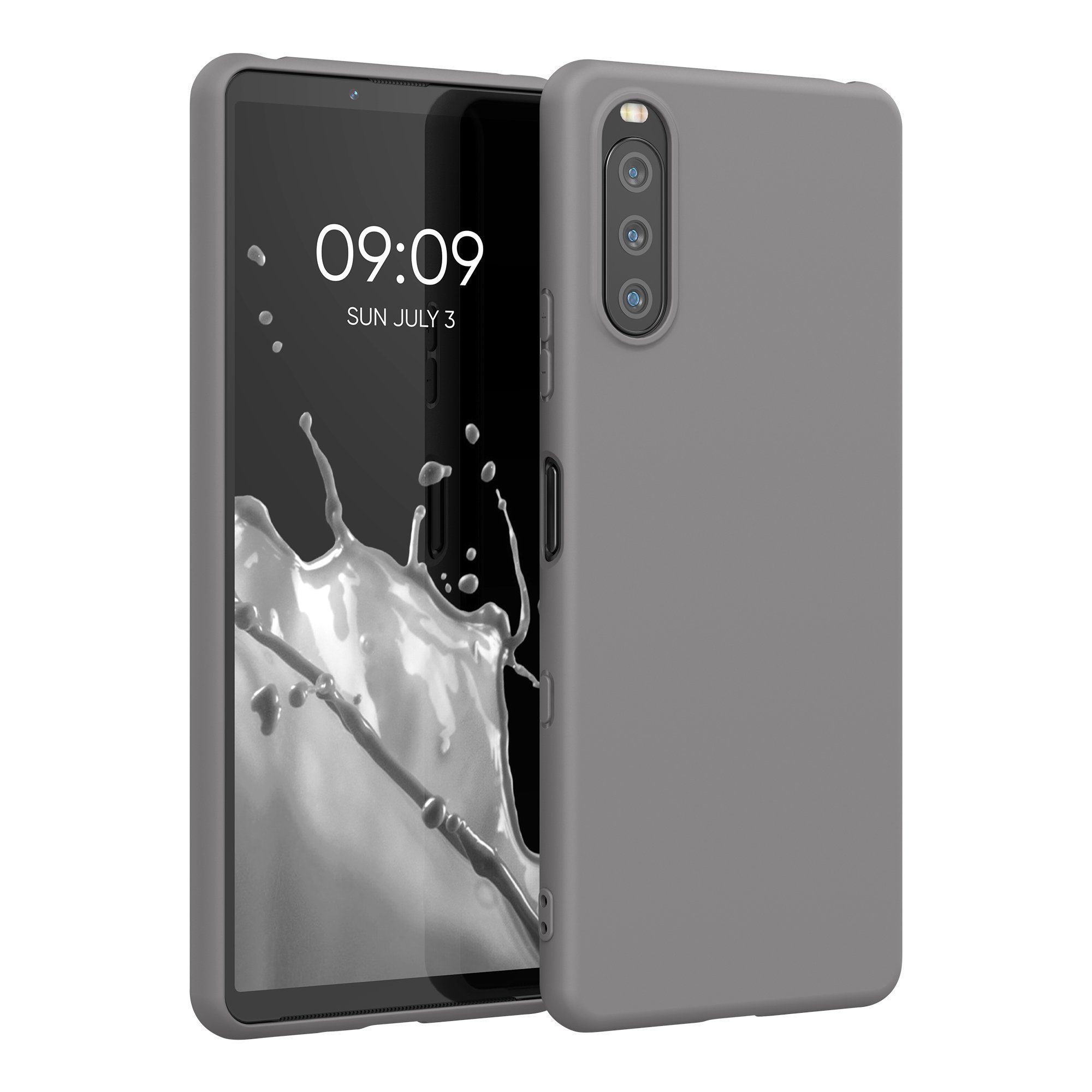 kwmobile Handyhülle Hülle für Sony Xperia 10 III, Hülle Silikon - Soft Handyhülle - Handy Case Cover