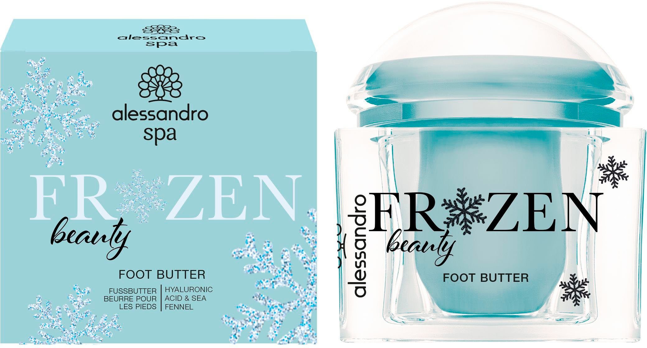 alessandro international Fußbutter FROZEN BEAUTY FOOT BUTTER | Nagelpflege-Öle