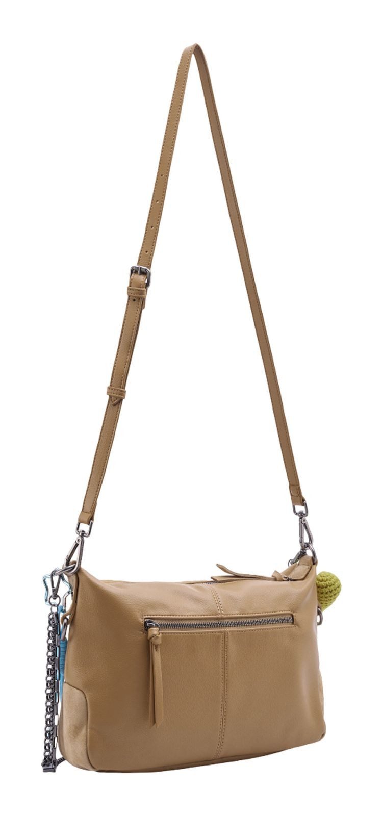 FREDsBRUDER Schultertasche Shoulder Bag, aus echtem Leder