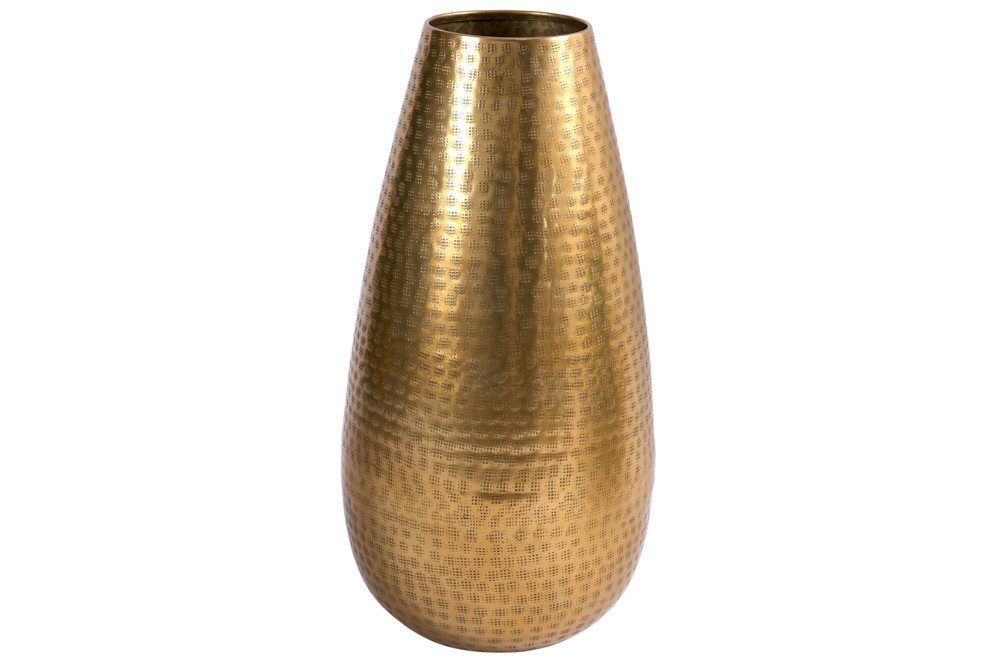 riess-ambiente Bodenvase ORIENT 50cm gold (Einzelartikel, 1 St), Deko · Blumen · Hammerschlag Design · Metall. € 54,95