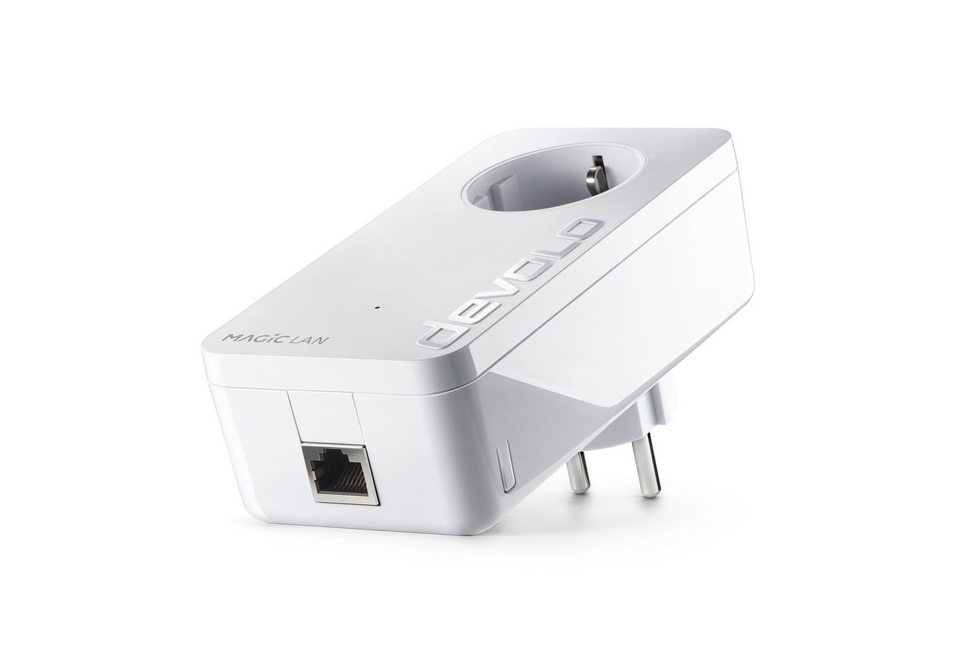 DEVOLO Magic 2 LAN Reichweitenverstärker, Powerline 1x Gigabit LAN Port 1x Erweiterungsadapter