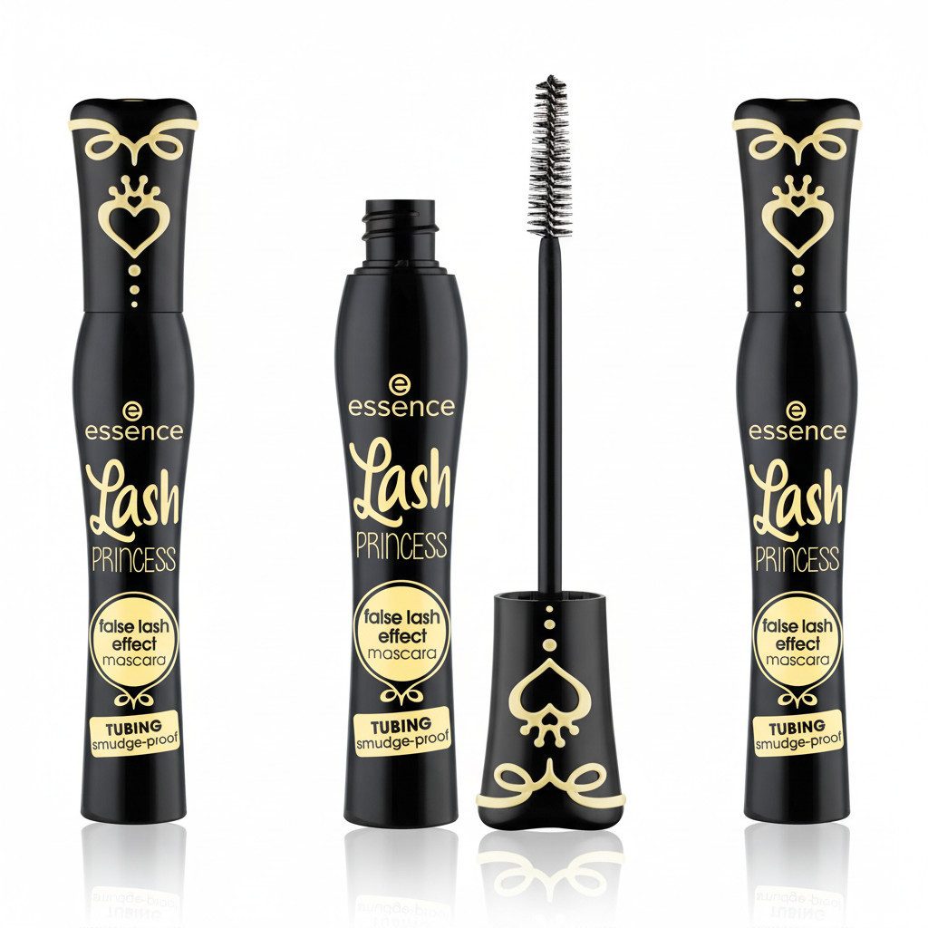 Essence Mascara Lash PRINCESS false lash effect mascara TUBING smudge-proof, 3-tlg.