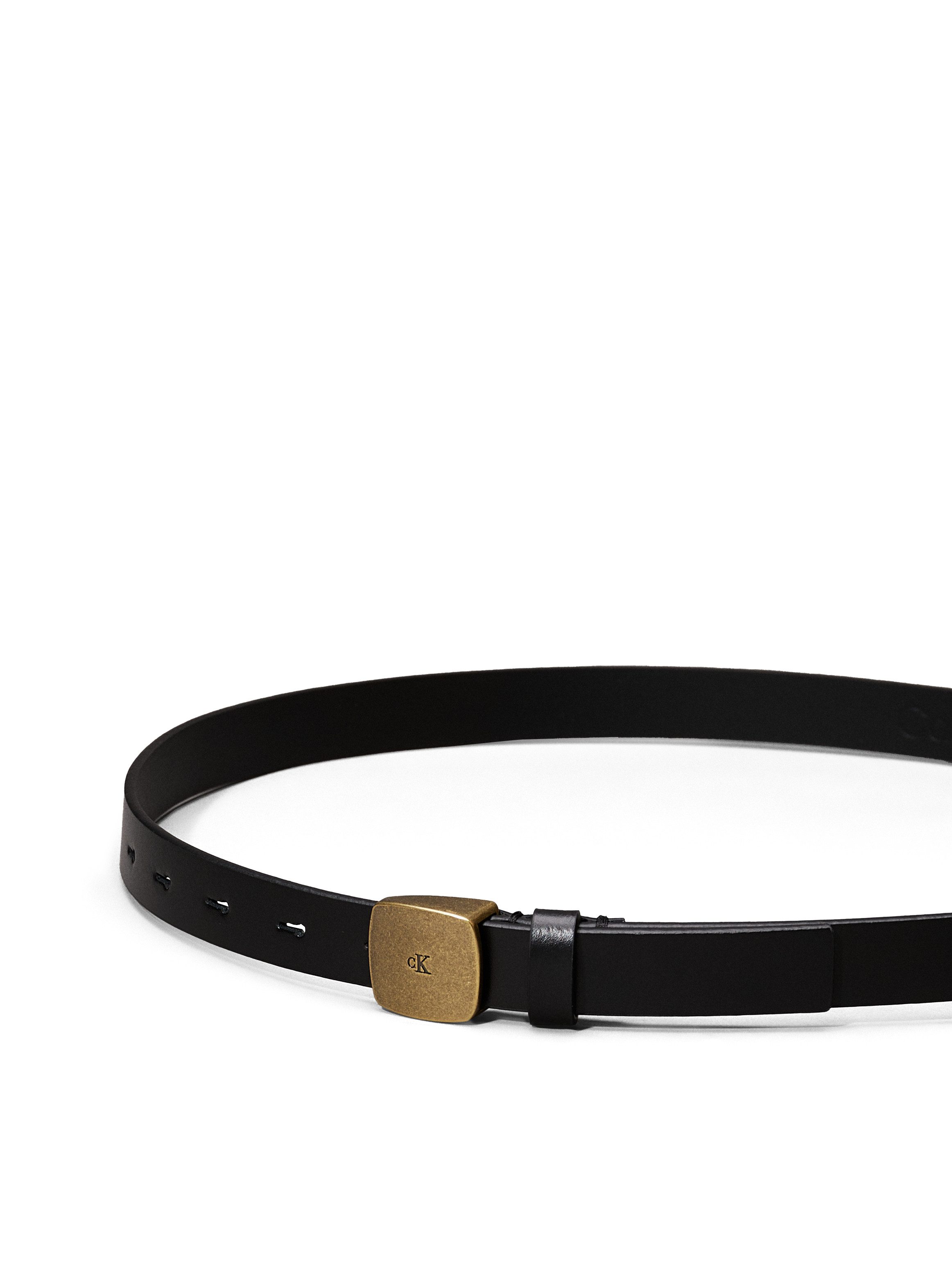Calvin Klein Jeans Ledergürtel CASUAL PLAQUE günstig online kaufen