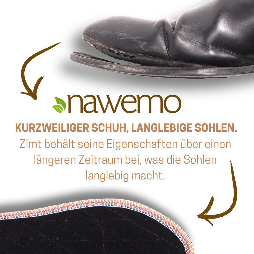 Nawemo Einlegesohlen Zimtsohlen Nawemo "Samt" (1-tlg)