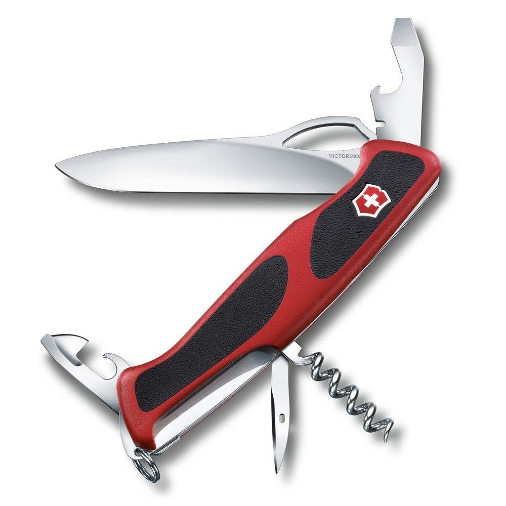 Taschenmesser Ranger Grip 61 rot/schwarz 0.9553.MC