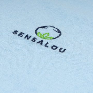 Sensalou Lätzchen Senioren Ess-Schürze Erwachsene Latz mit Klettverschluss / Druckknopf, Klettverschluss, wasserabweisende Beschichtung