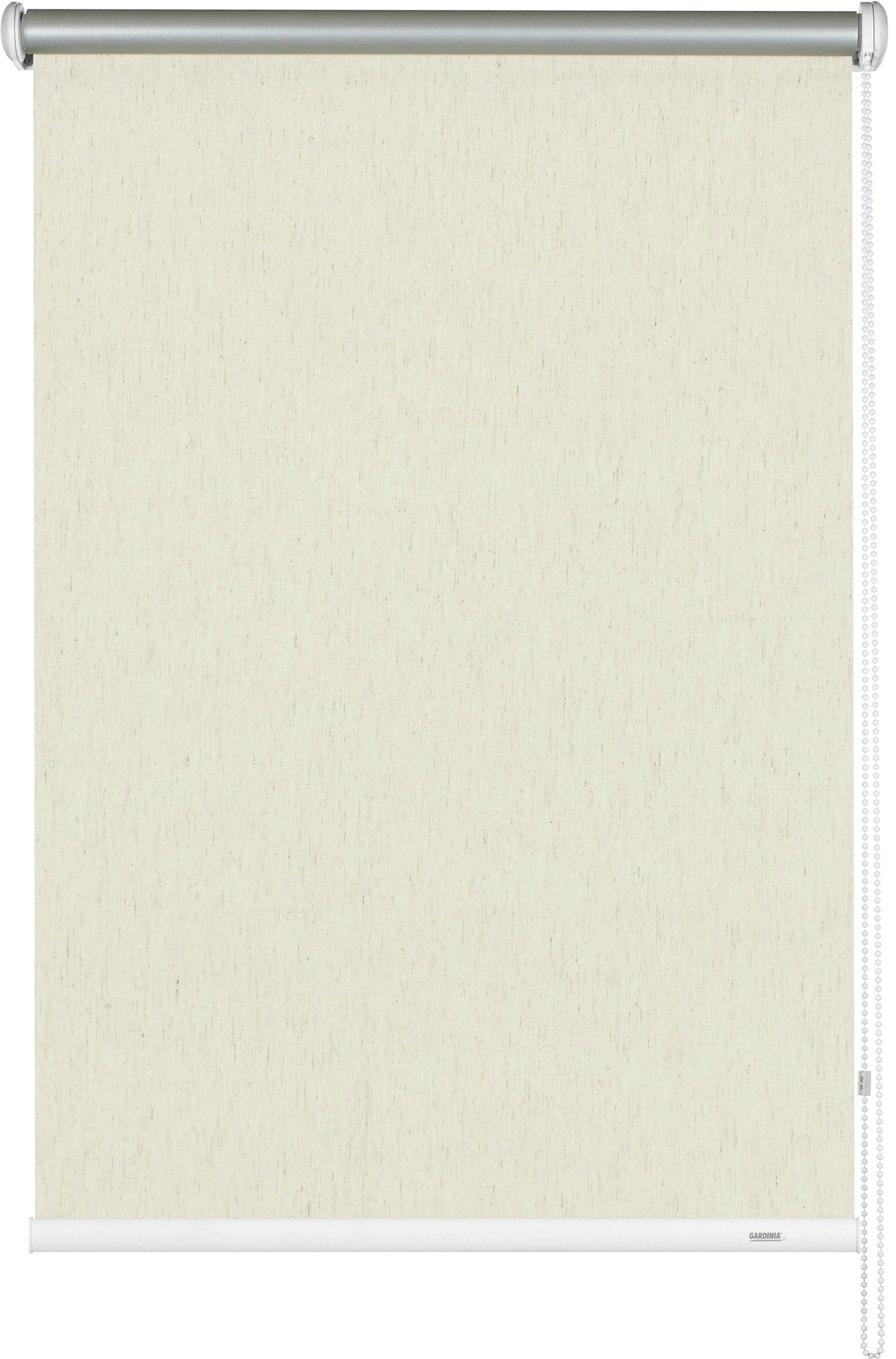 Seitenzugrollo Uni-Rollo - Thermo Energiesparend, GARDINIA, verdunkelnd, mit Bohren, freihängend, verschraubt, Abschlussprofil in weiß