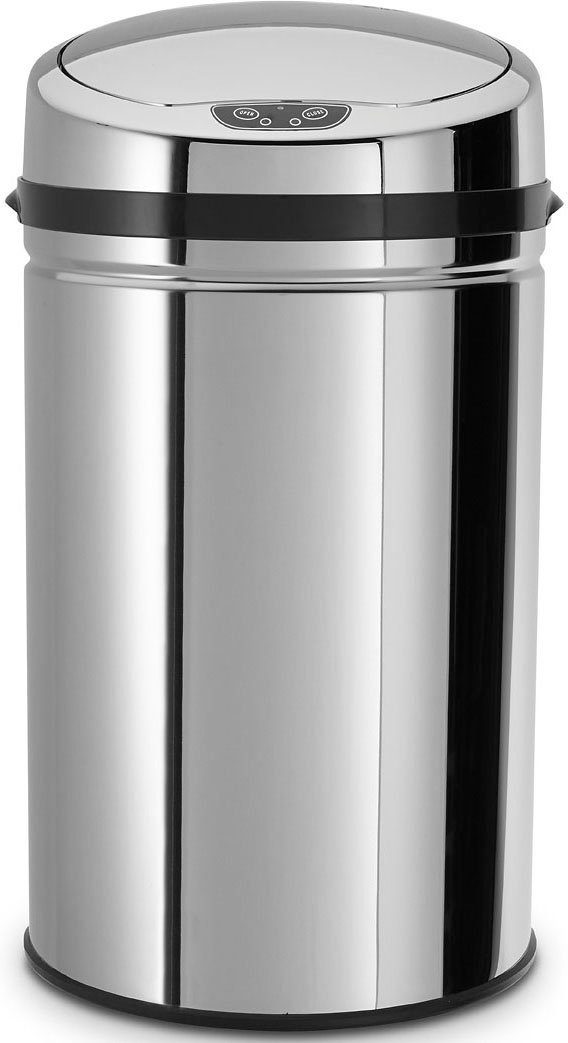 ECHTWERK Мусорные урны INOX, Infrarot-Sensor, Korpus aus Edelstahl, Fassungsvermögen 30 Liter