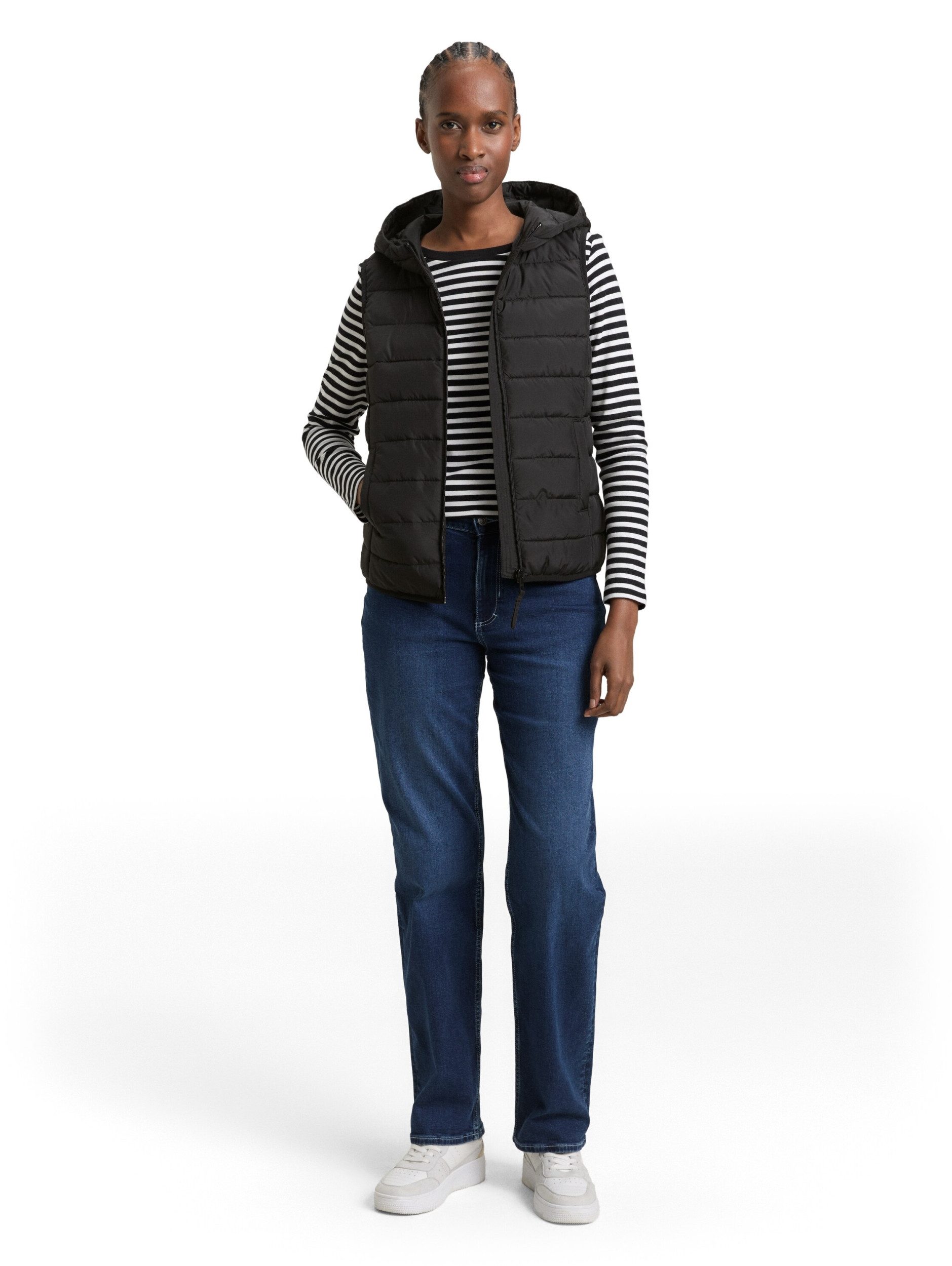 TOM TAILOR Denim T-Shirt lightweight puffer vest
