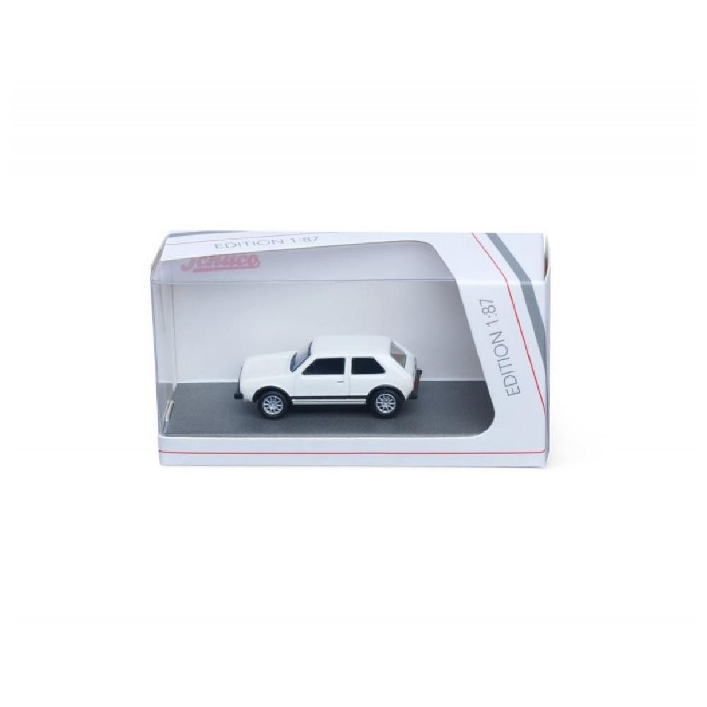 Schuco Modellbausatz VW Golf I weiß / 1:87, Maßstab 1:87