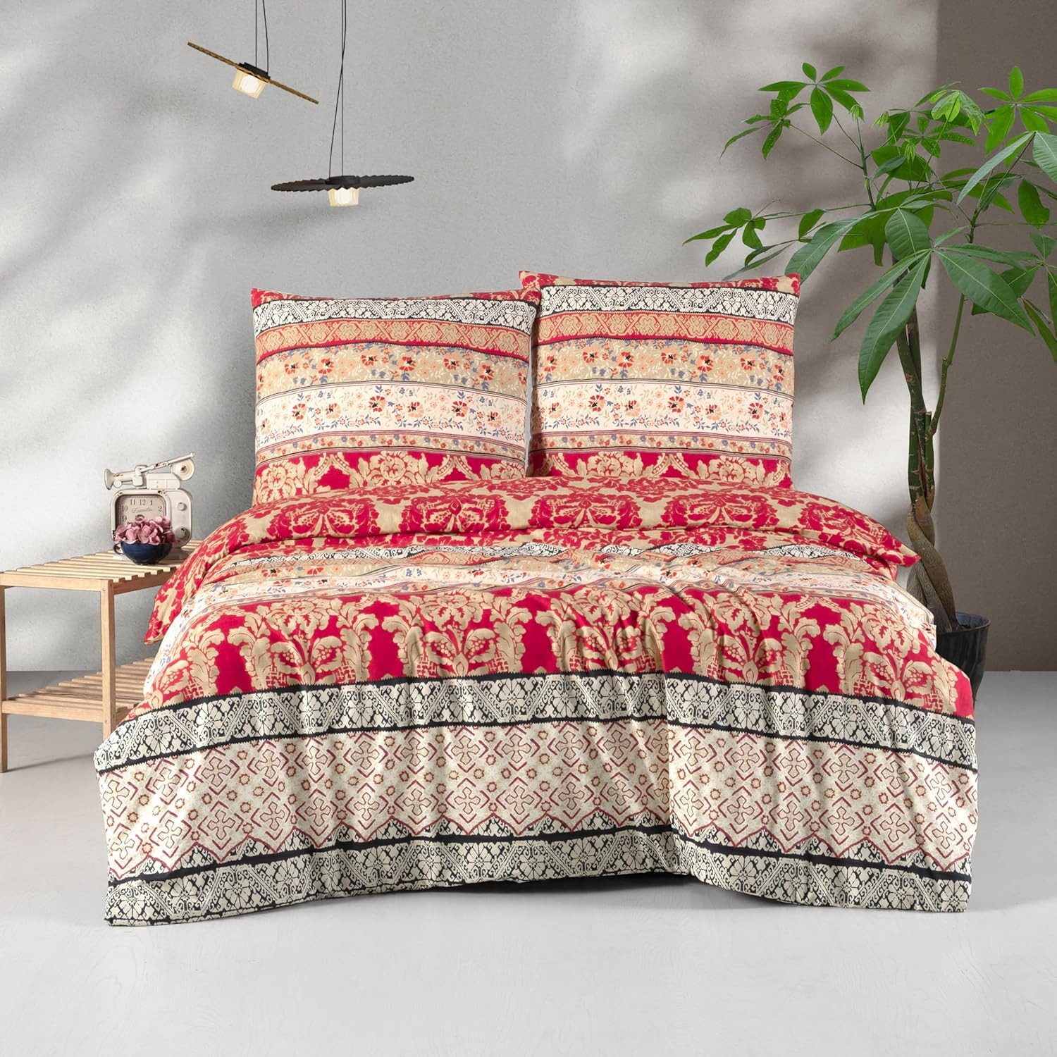 yadetextil Bettwäsche 240x220 cm, Renforce, 3 günstig online kaufen