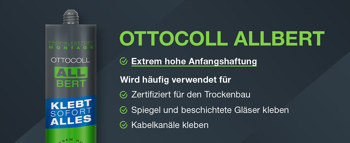 OTTO-Chemie Klebstoff Ottocoll Allbert 290ml - Der ultrastarke Universal-Kl günstig online kaufen