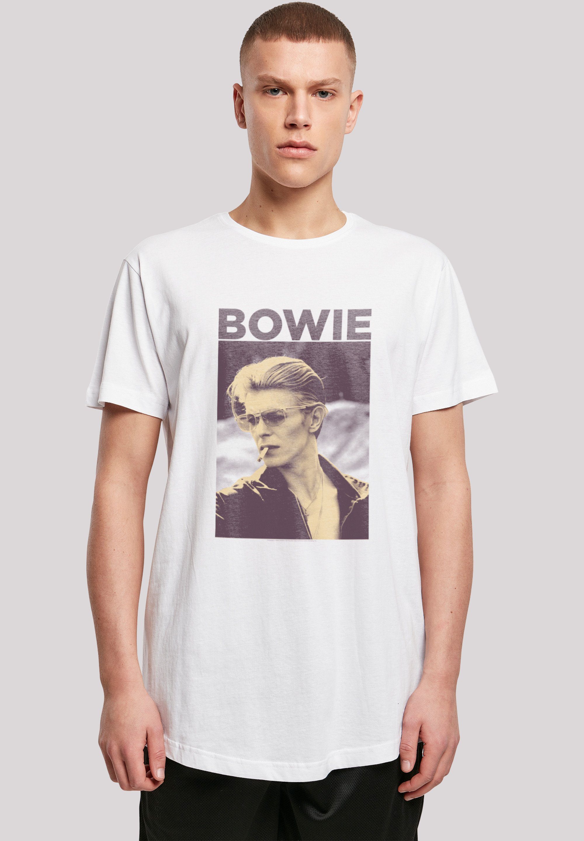 F4NT4STIC T-Shirt David Bowie Smoking Photograph Print