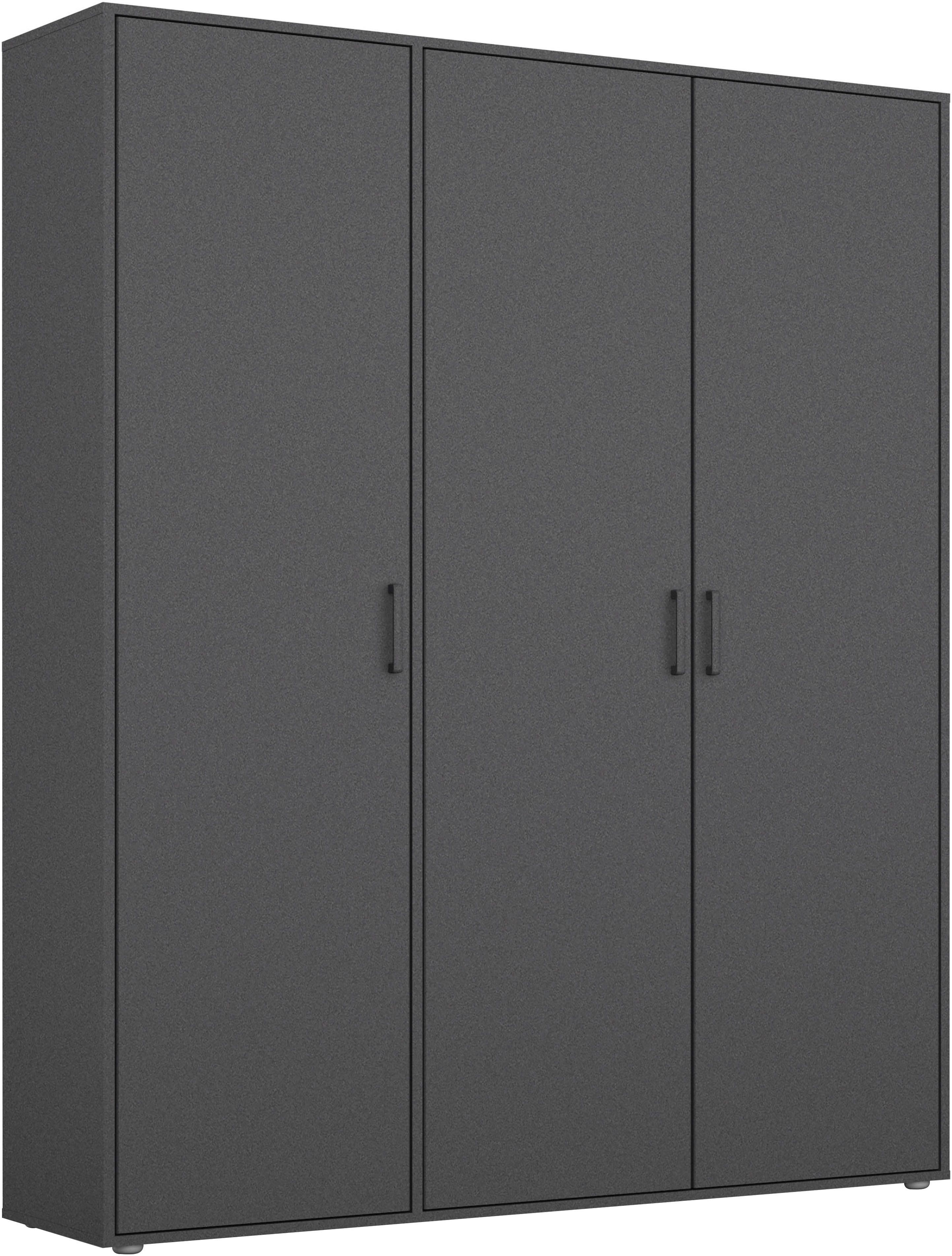 rauch Kleiderschrank VOYAGER Garderobe Wäscheschrank Schlafzimmer (in 3 verschiedenen Ausstattungen BASIC/CLASSIC/PREMIUM) mit 2 modernen Griffvarianten, viel Stauraum MADE IN GERMANY