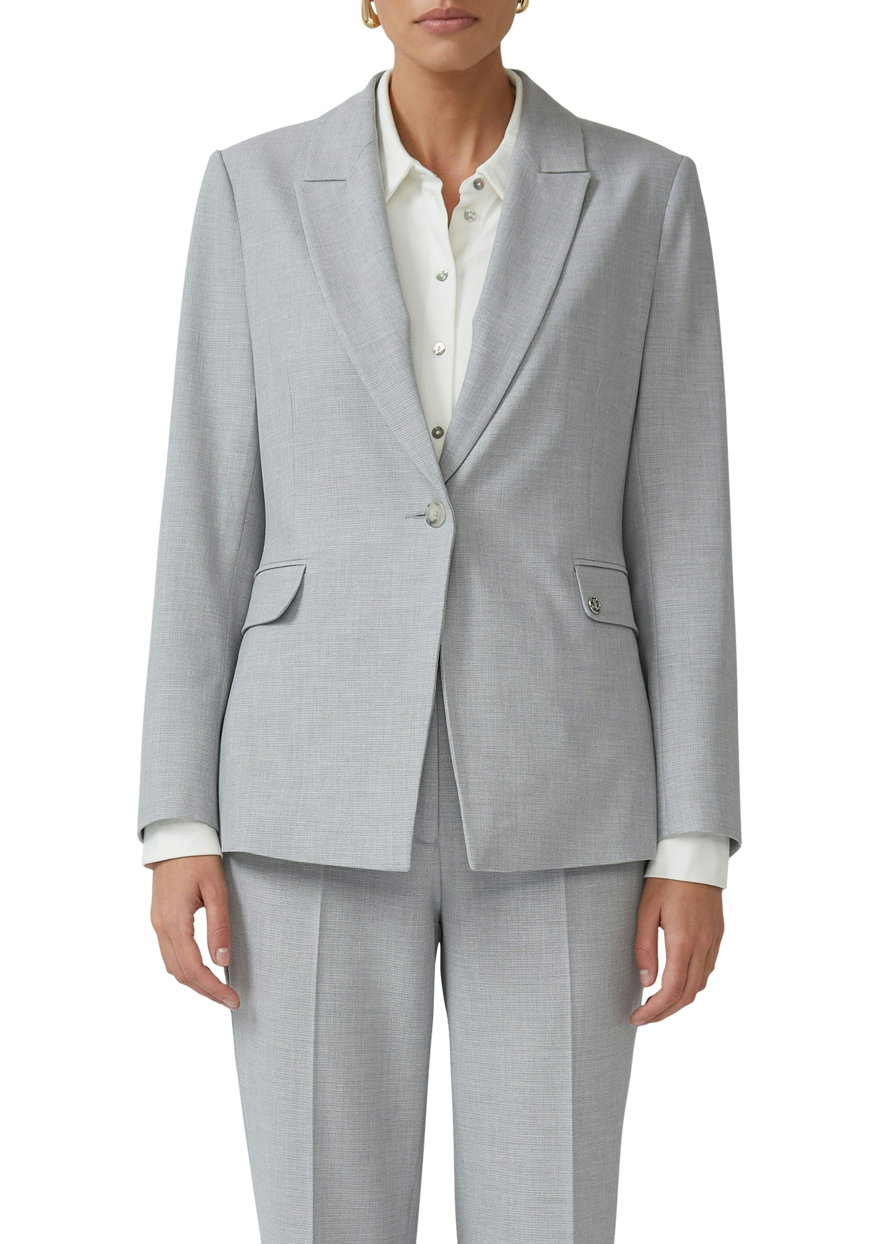 s.Oliver BLACK LABEL Jackenblazer mit Logo Detail