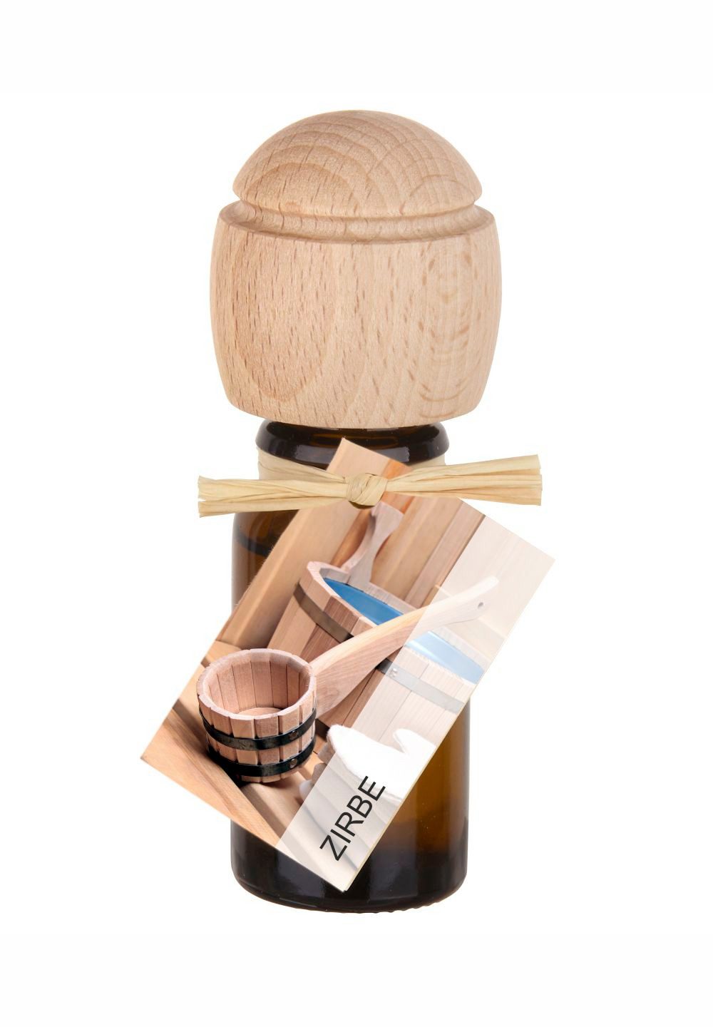 Traumduft-Manufaktur Aufgusskonzentrat Zirbe, (1-St), Sauna-Dampfbad natürliche Öle 10 ml