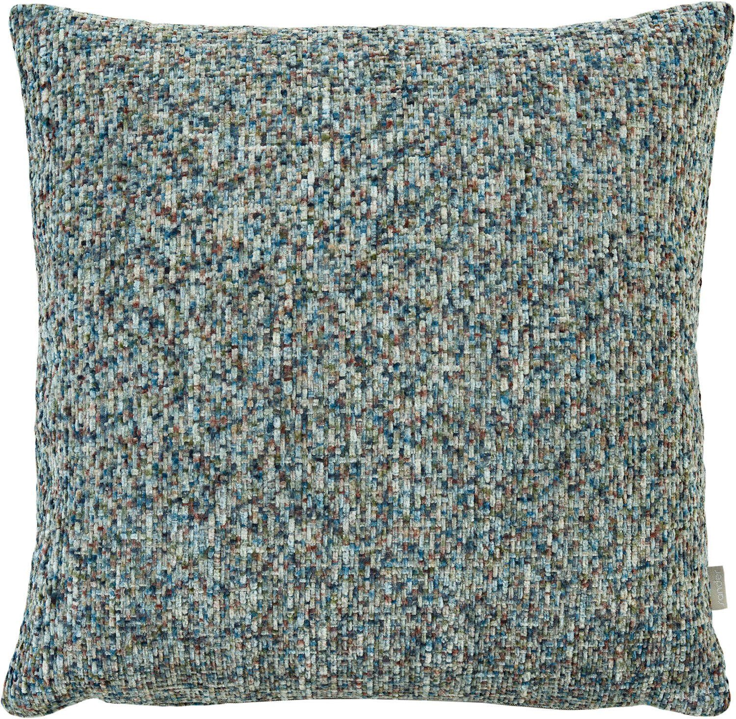 Kissenhülle Sander Wunderschöne Kissenhülle Lana blau mix kuschelig 40x40 cm