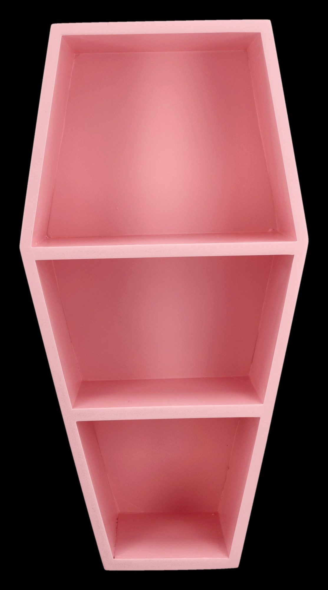 Figuren Shop GmbH Wandregal Sarg Regal Pink – Gothic Wandregal Hängeregal 4 günstig online kaufen