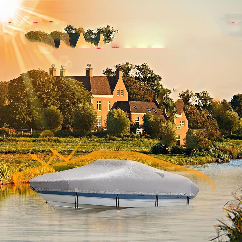 GarveeMore Schutzplane Bootsabdeckung, Heavy Duty 420D günstig online kaufen