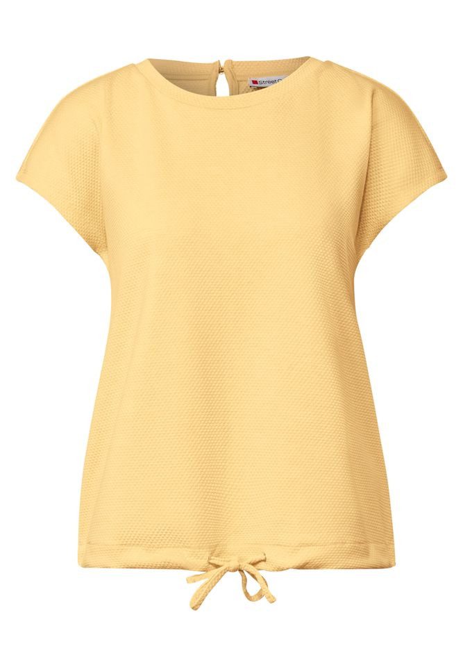 STREET ONE T-Shirt - Strukturshirt Damen günstig online kaufen