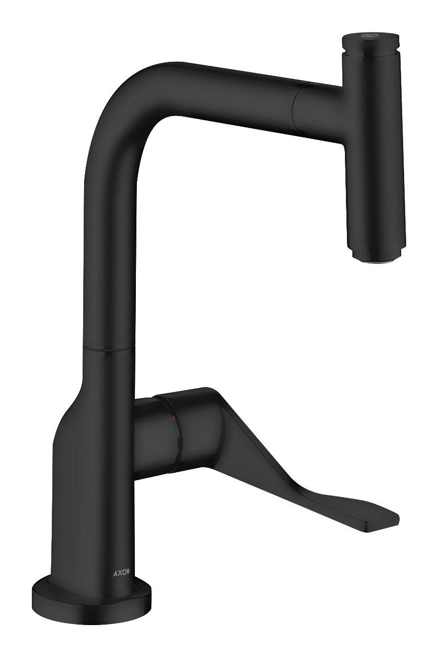 hansgrohe Küchenarmatur Axor Citterio Küchenmischer Select 230 mit Ausziehauslauf