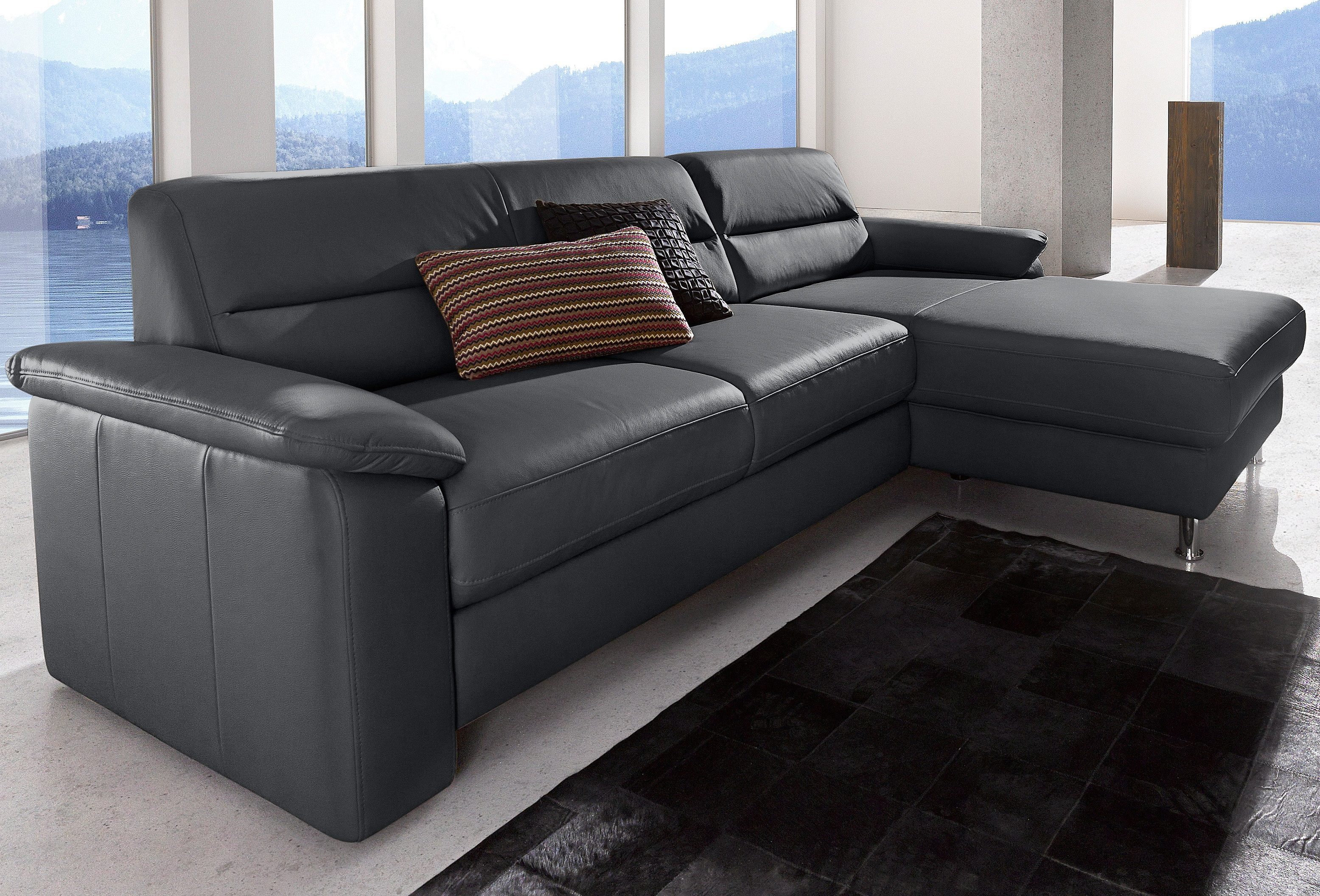 sit&more Ecksofa Ascara L-Form, inklusive Boxspring/Federkern-Polsterung, günstig online kaufen