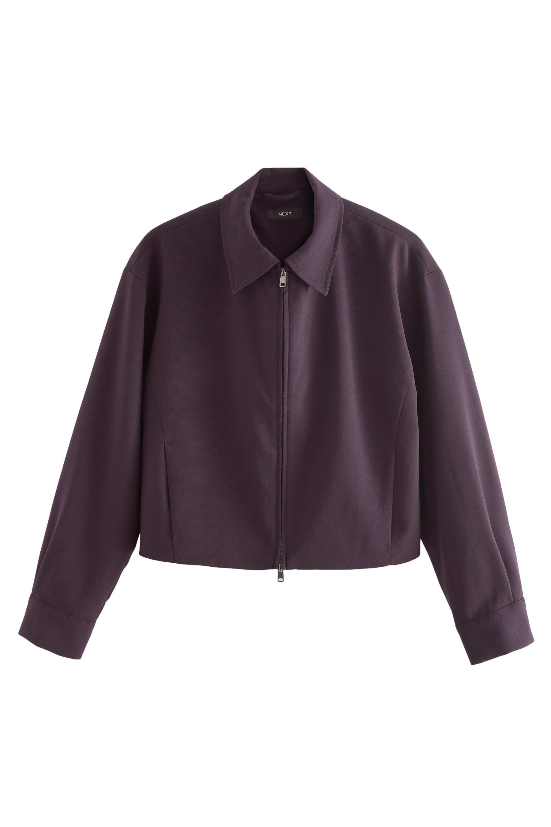 Jackenblazer Jacke mit doppeltem Reißverschluss