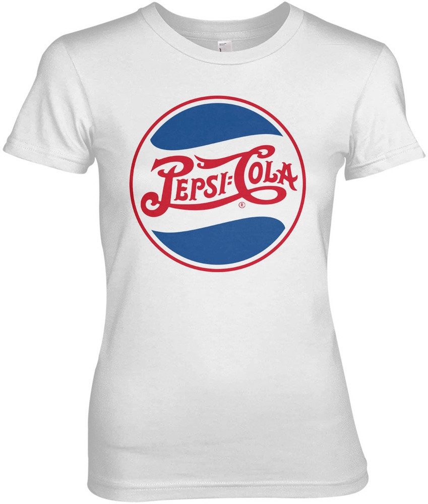 Pepsi Co T-Shirt Retro Logo Girly Tee