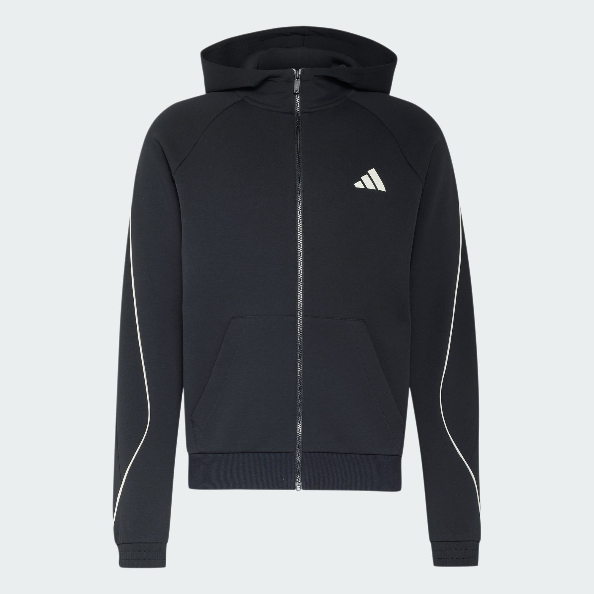 adidas Sportswear Funktionsjacke STADIUM SMALL LOGO FULL-ZIP HOODIE (1-St) – Bild 3 von 5