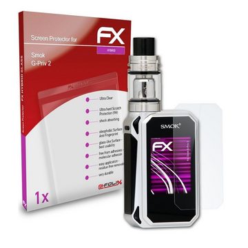 atFoliX Schutzfolie Panzerglasfolie für Smok G-Priv 2, Ultradünn und superhart