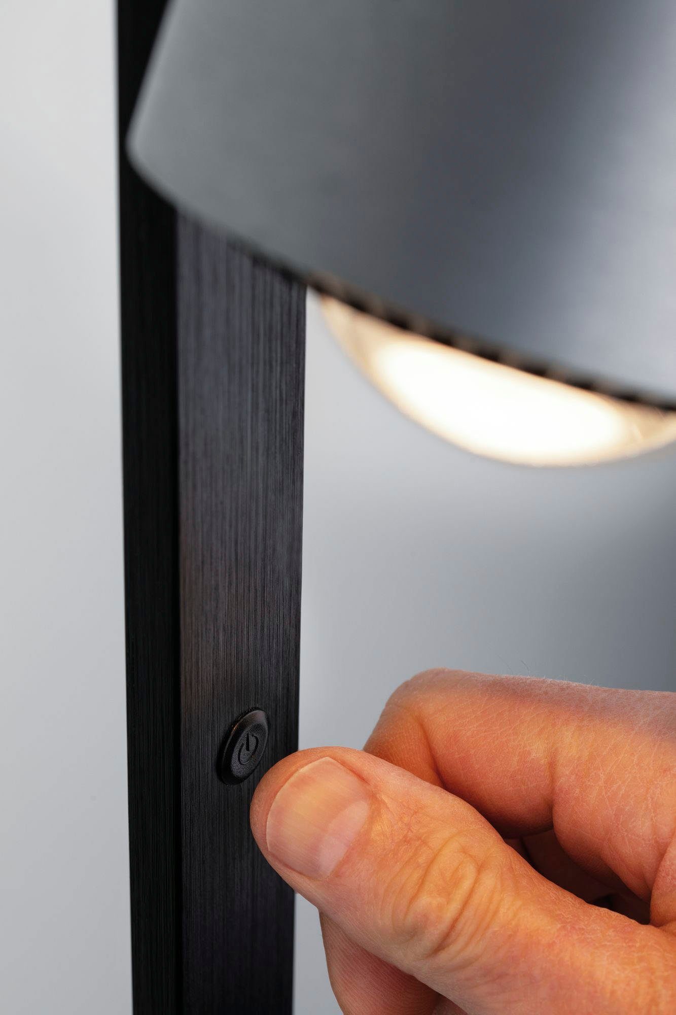 Paulmann Warmweiß LED Stehlampe Aldan, fest LED integriert,