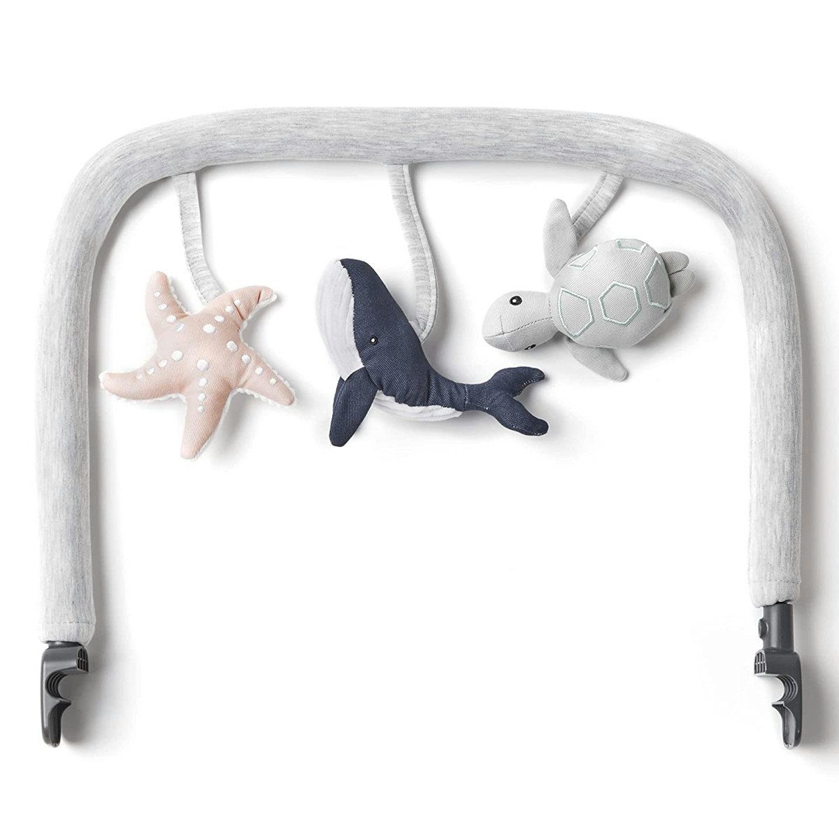 Babywippe Ergobaby Evolve Bouncer Spielbogen Light Grey