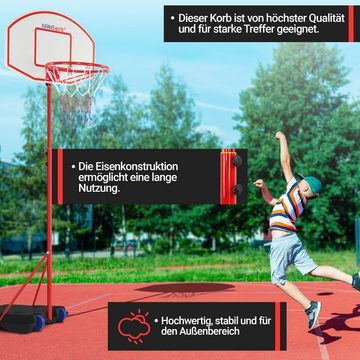 Physionics Basketballkorb Basketballständer Basketballanlage Korbanlage Kinder