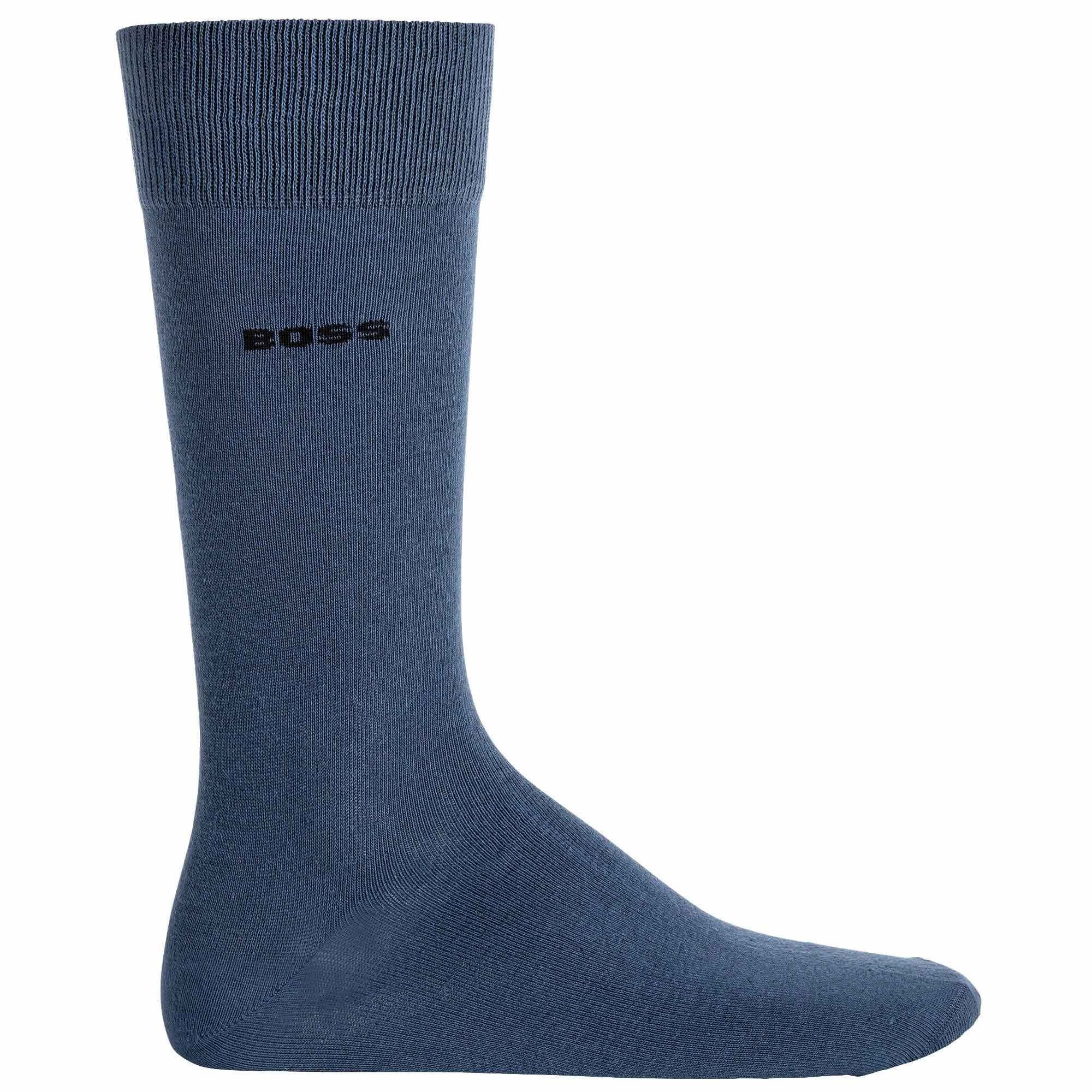 BOSS Kurzsocken Pack Baumwolle Socken, - 5er Herren Hellblau Kurzsocken, Grün, Dunkelblau