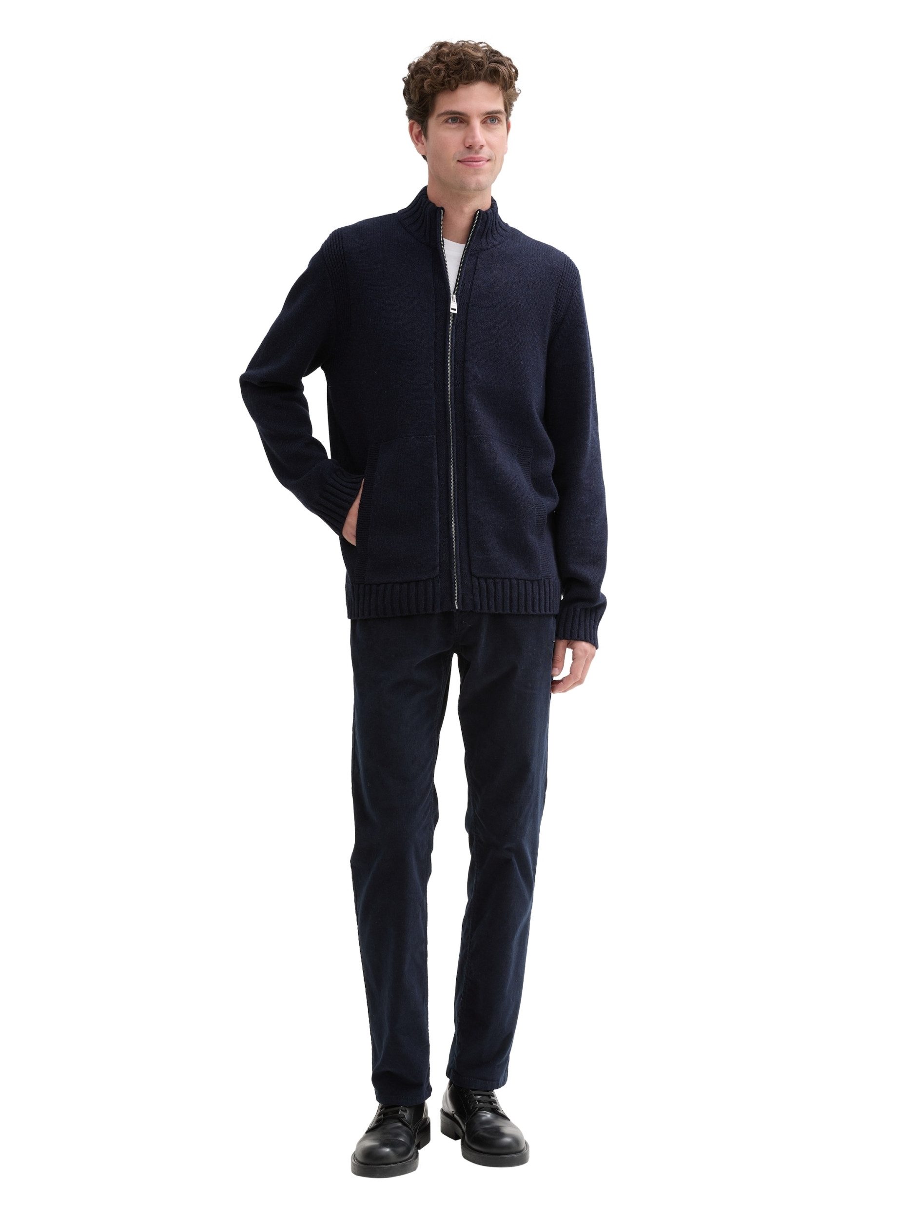 TOM TAILOR Strickjacke decorated knit jacket