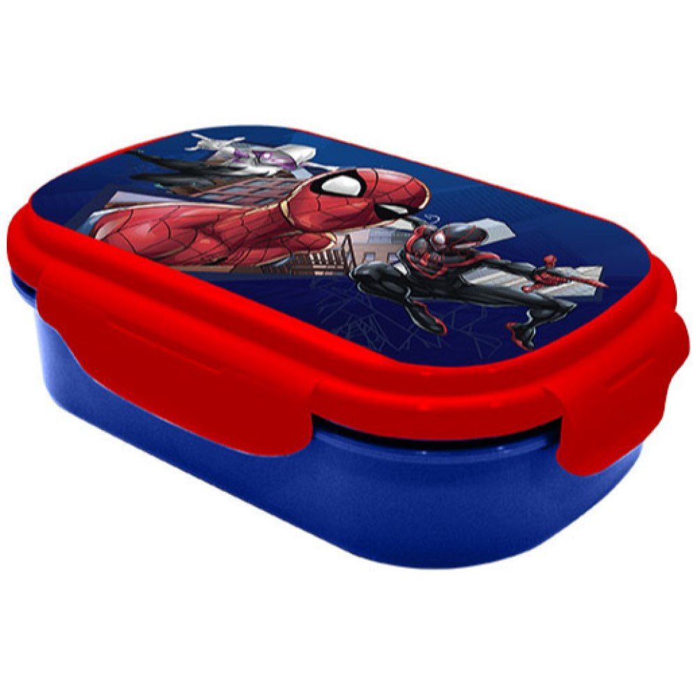 Kids Euroswan Lunchbox Spiderman Brotdose mit Besteck