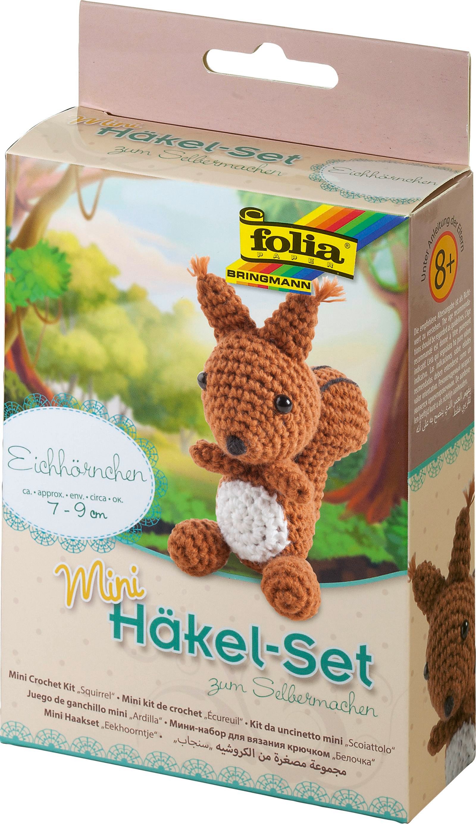 Folia Max Bringmann KG Kreativset Mini-Häkelsets