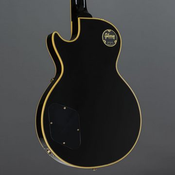 Gibson E-Gitarre, 1957 Les Paul Custom 2PU VOS Ebony #73699 - Custom E-Gitarre