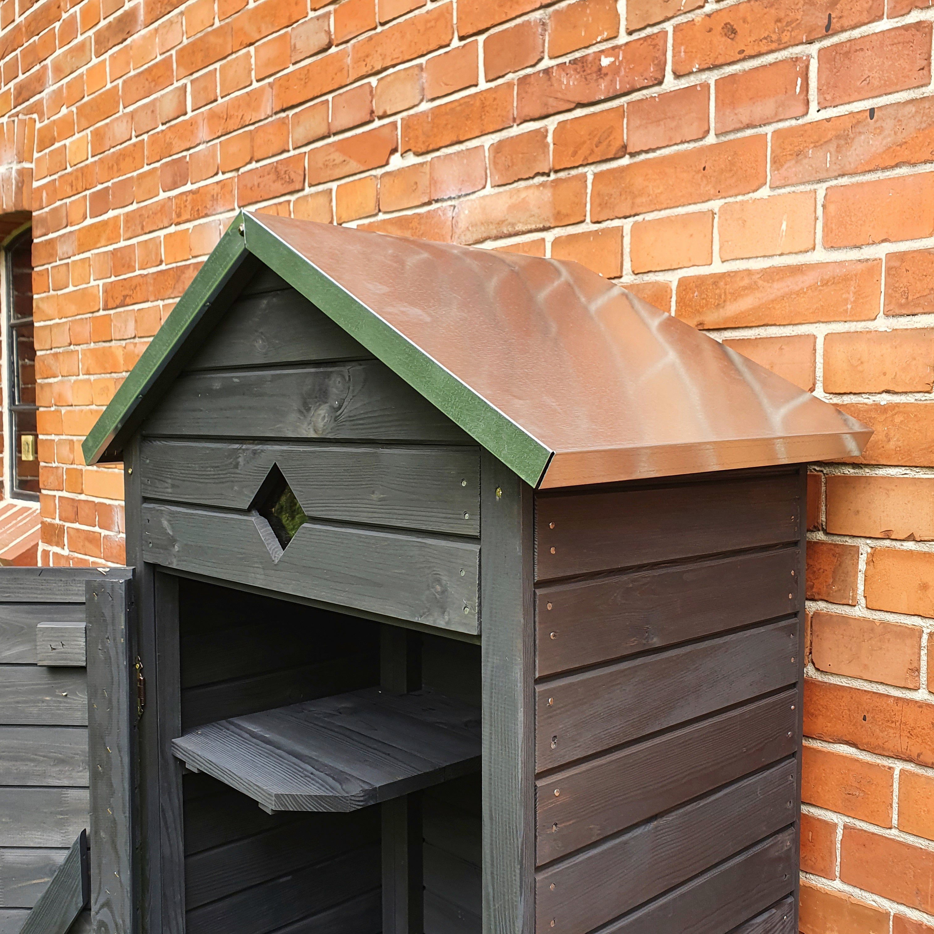 promadino Garten-Geräteschrank Babylon, BxT: 78x50 cm