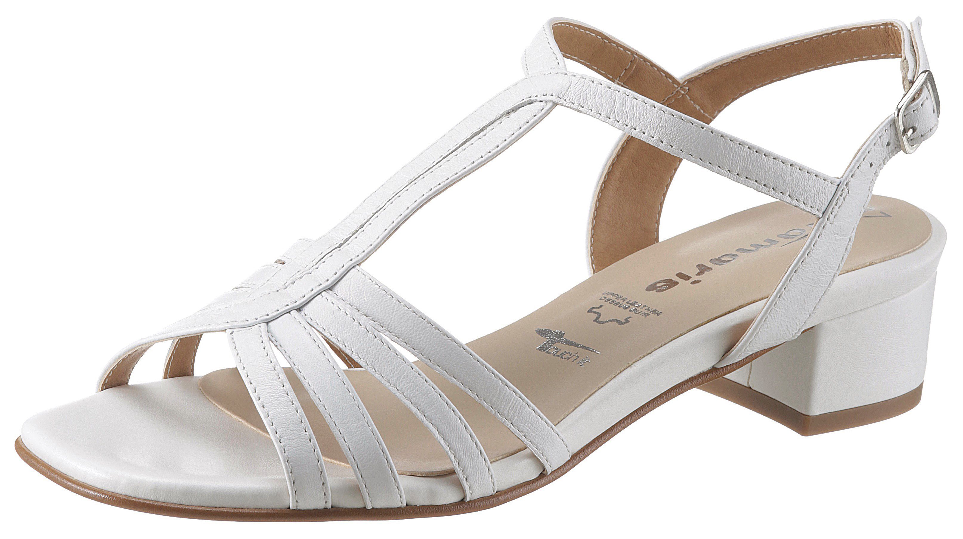 tamaris high heel sandalette mit verstellbarem riemchen