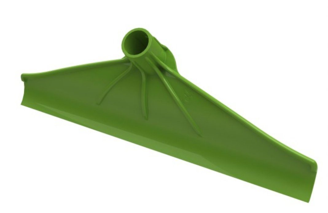Kerbl Kunststoffschaber 40cm 29300 Kot-Schaber, Kunststoff grün