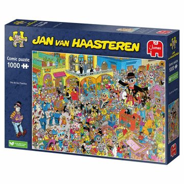 Jumbo Spiele Puzzle Jan van Haasteren Dias de los Muertos 1000 Teile, 1000 Puzzleteile