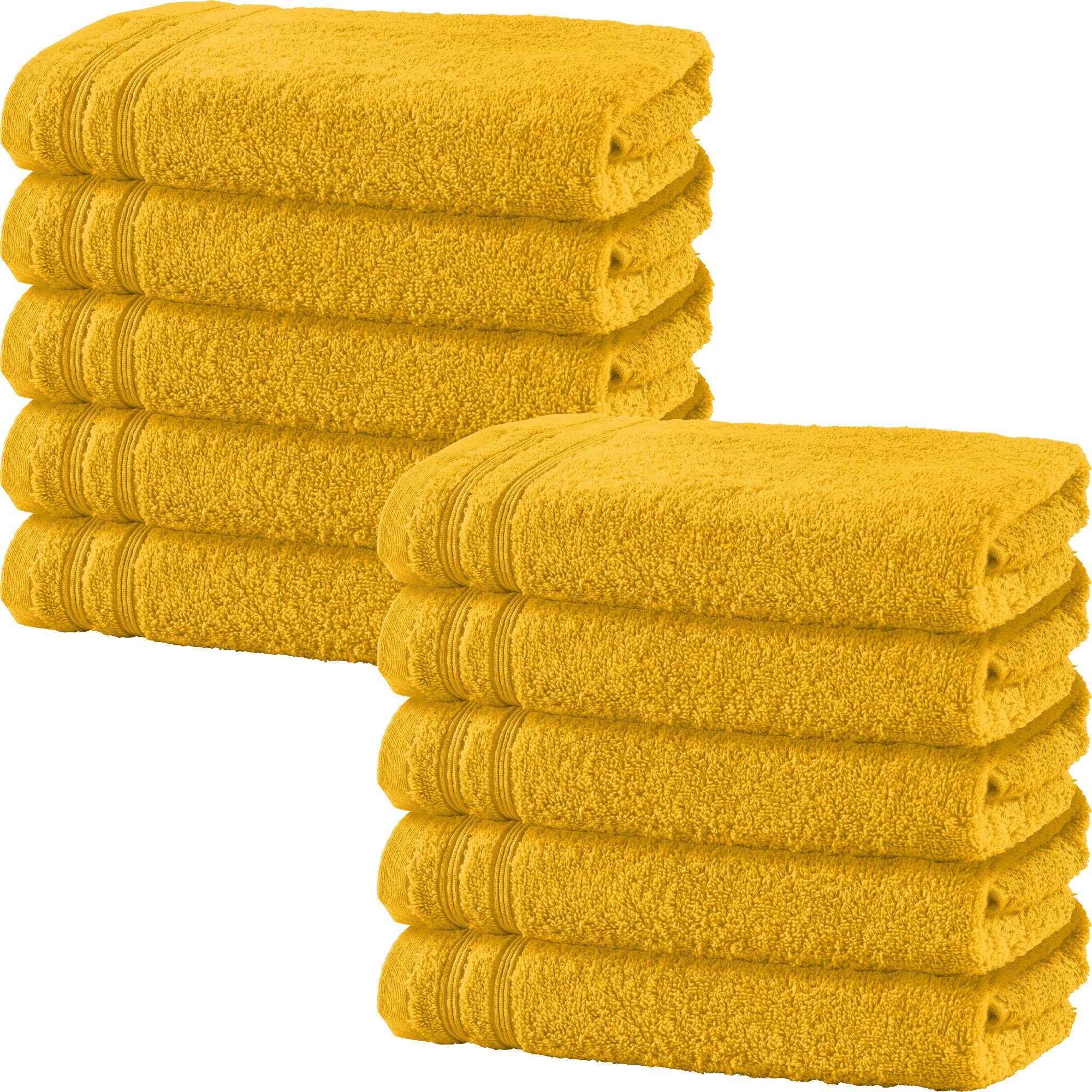 Handtuch Handtuch "Heidelberg" 10er-Pack
