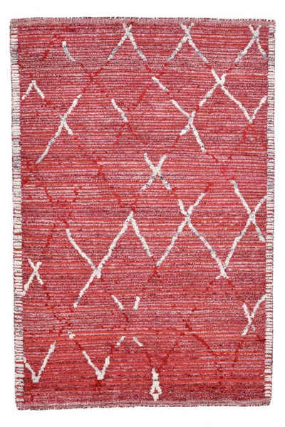 Teppich Indischer handknüpfteppich Dakota, THEKO, Rechteckig