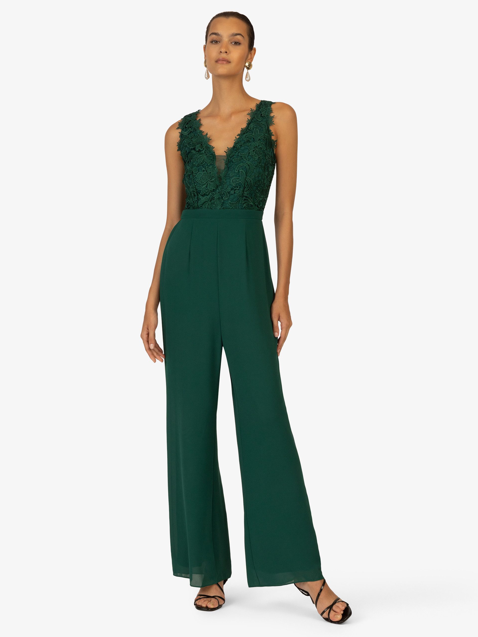 Kraimod Jumpsuit mit Spitzenoberteil günstig online kaufen